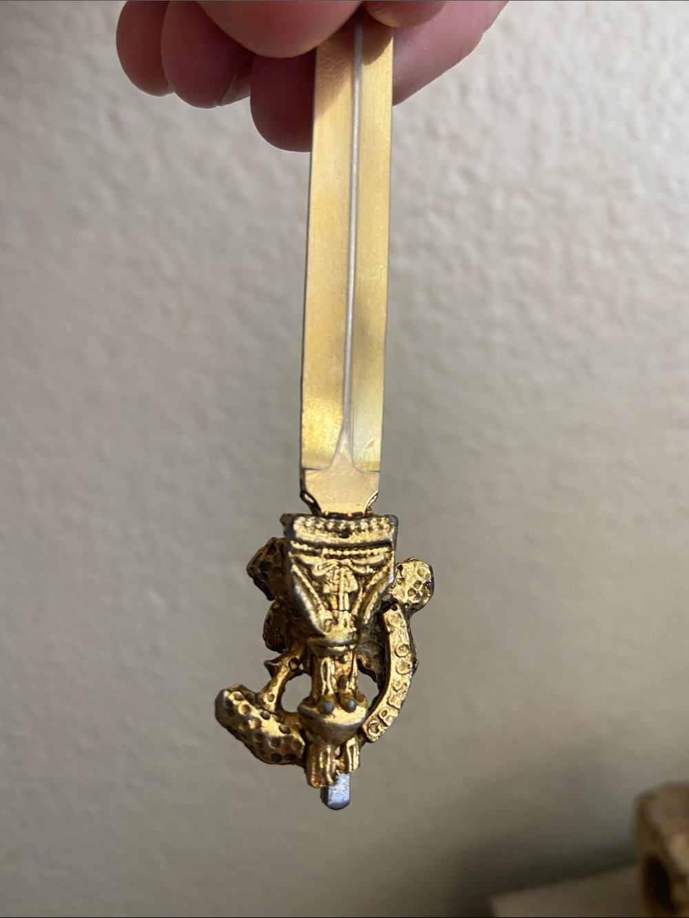 Vintage GRESCO Decorative Letter Opener with Ornate Handle - Picture 8 of 8
